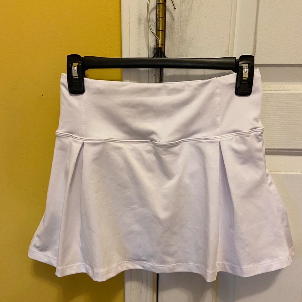 White Tennis/Golf Fashion Skort (SHEIN)
